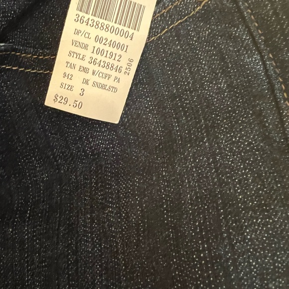 Zandi Size 3 jeans cuffed with tags - Picture 2 of 4